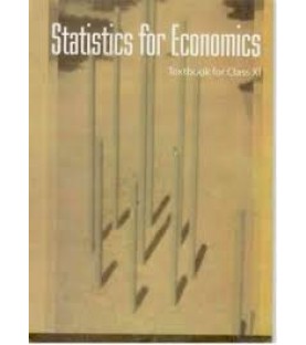 Economics Statistics English Book for class 11 Published by NCERT of UPMSP